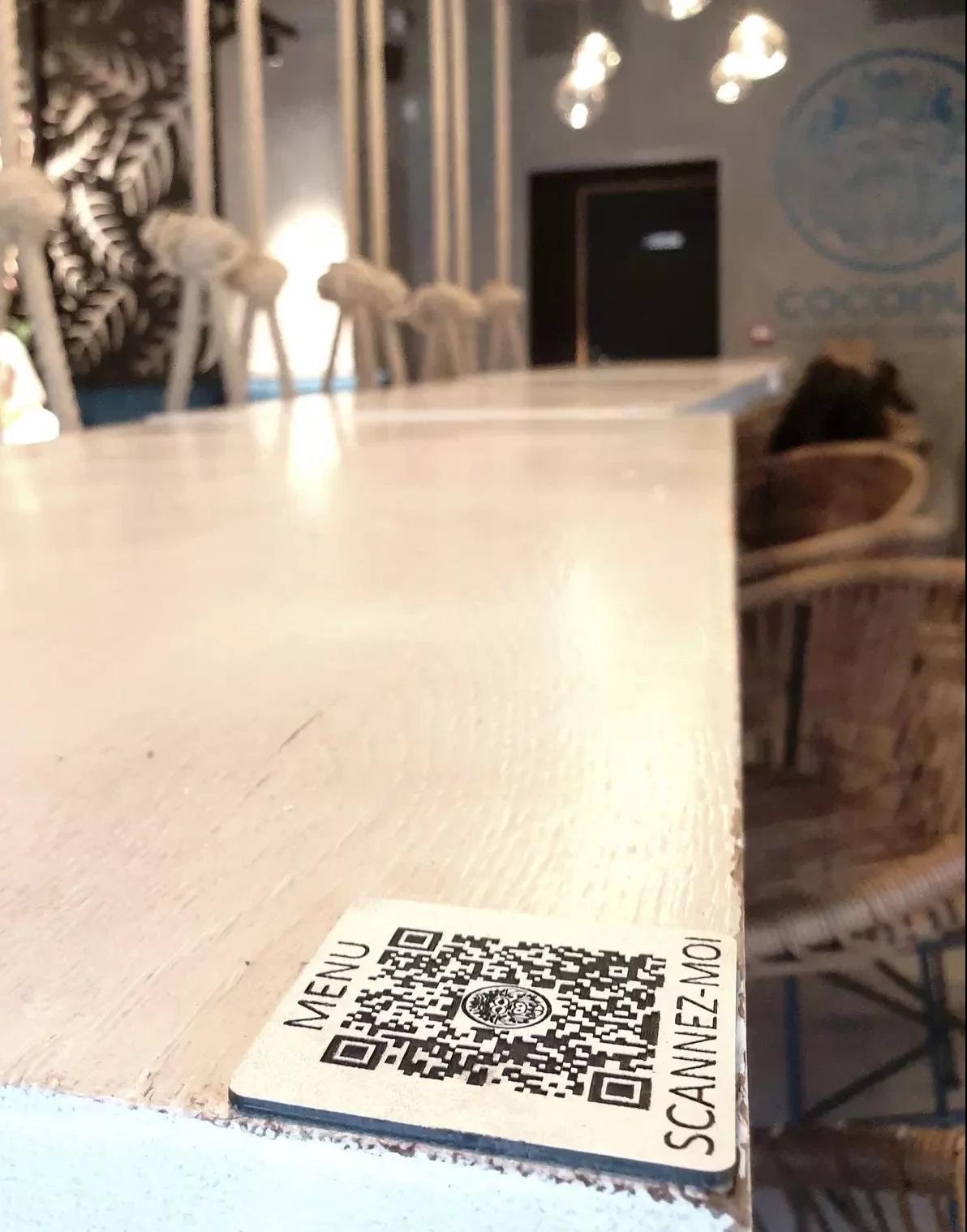 QRCode pour restaurant Coconut Dessert Lounge